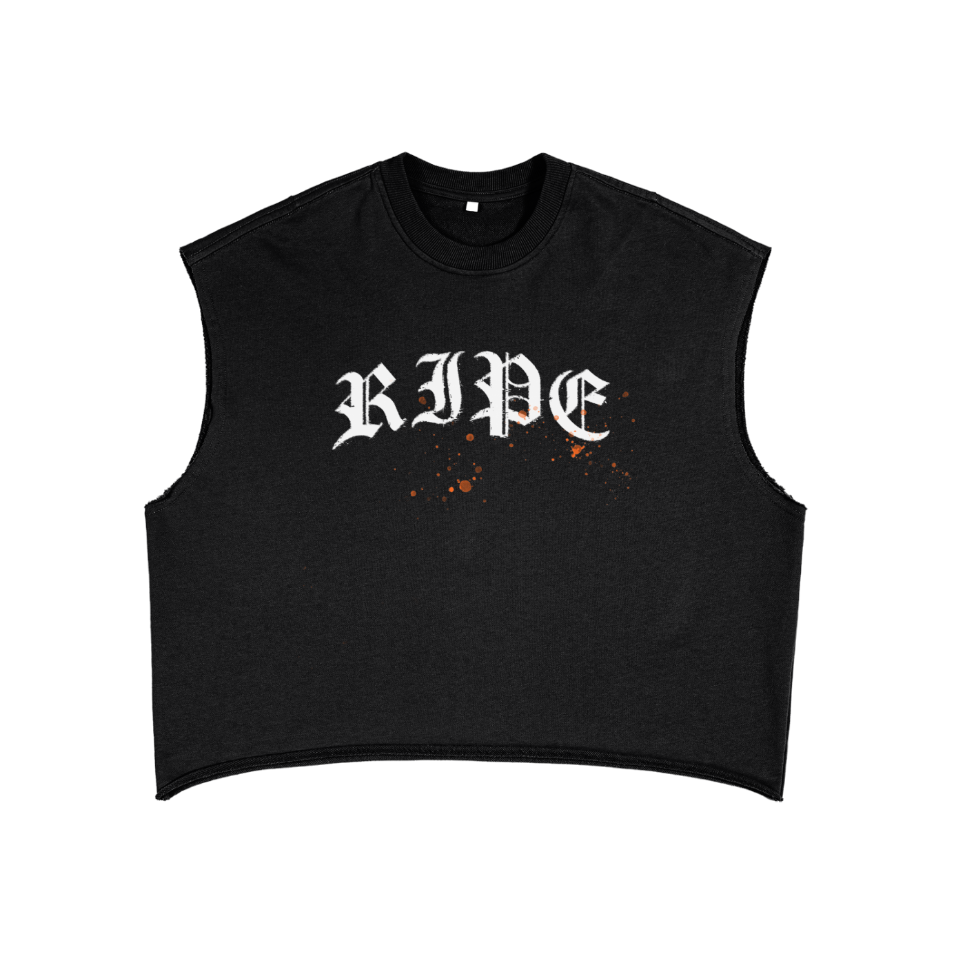 "Public Affairs" French Terry Boxy Tank