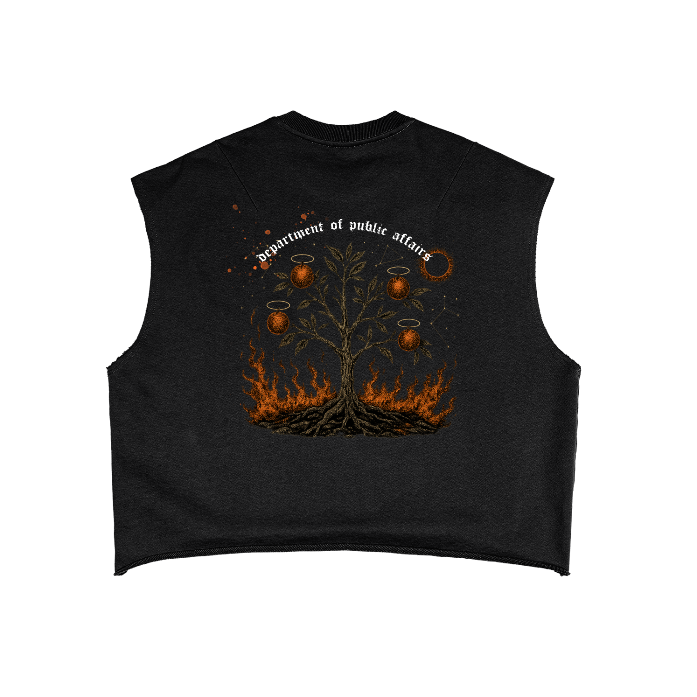 "Public Affairs" French Terry Boxy Tank